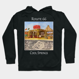 Route 66 - Cool Springs gas station in Arizona. Hoodie